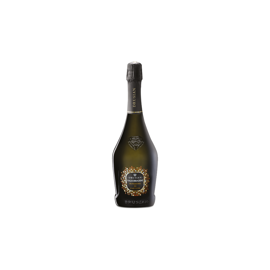 Prosecco Valdobbiandene Superiore di Cartizze DOCG Dry Sparkling Wine, Drusian